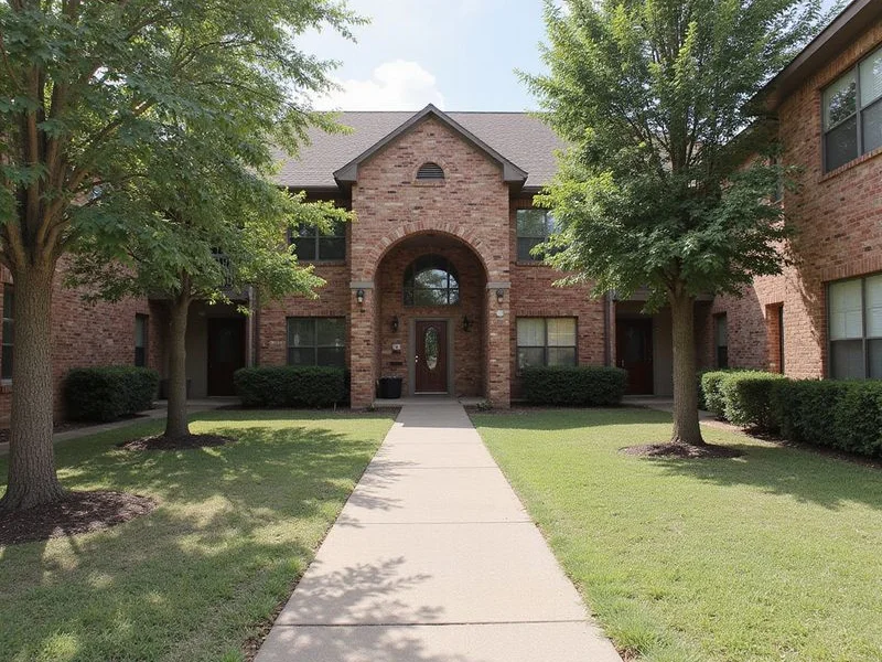 Dallas income restricted apartment community exterior
