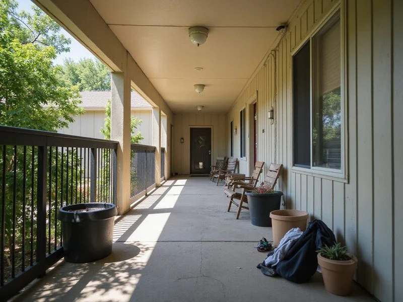 Fort Worth income restricted apartment community exterior
