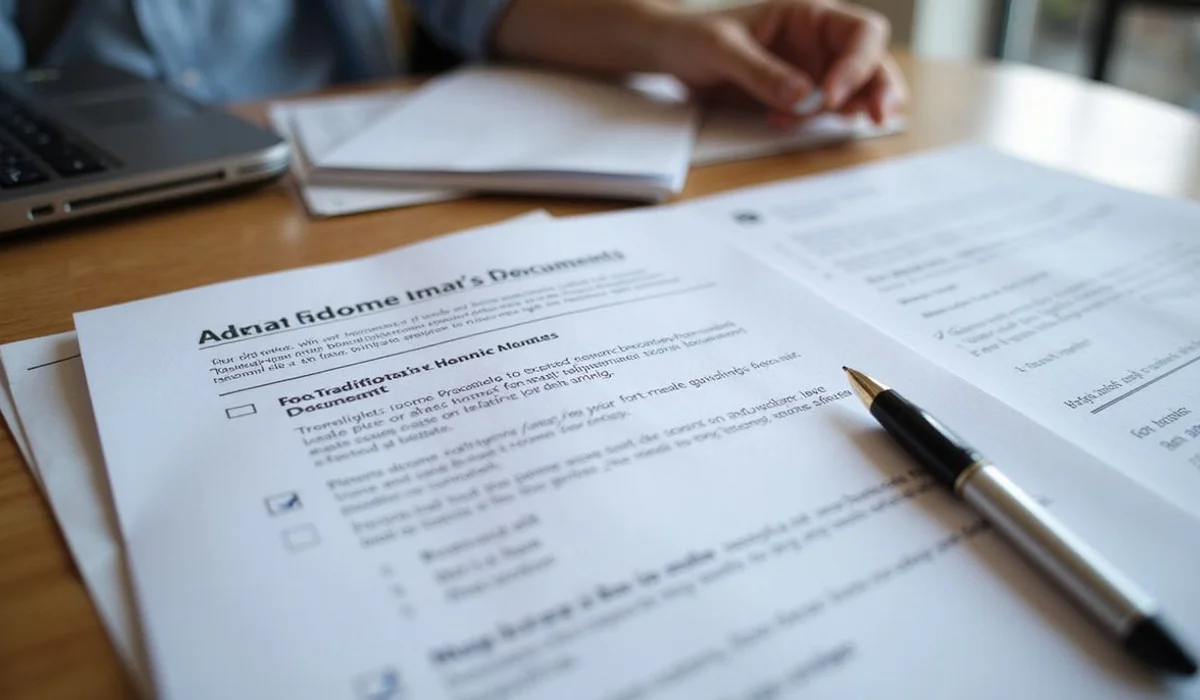 Checklist of accepted income documents for gig and self-employed renters